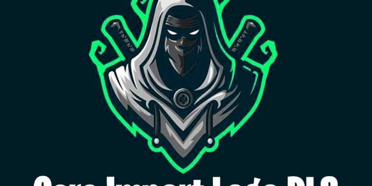 cara import logo dream league soccer