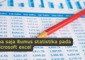 Apa Saja Rumus Statistika Pada Microsoft Excel
