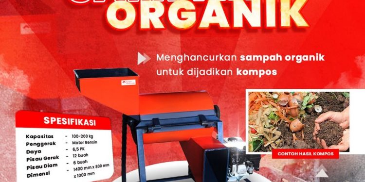 keuntungan mesin pencacah kompos