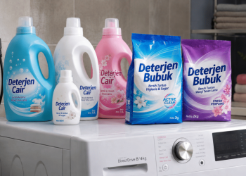 Perbedaan Deterjen Cair dan Bubuk, Mana yang Lebih Baik Untuk Usaha Laundry?